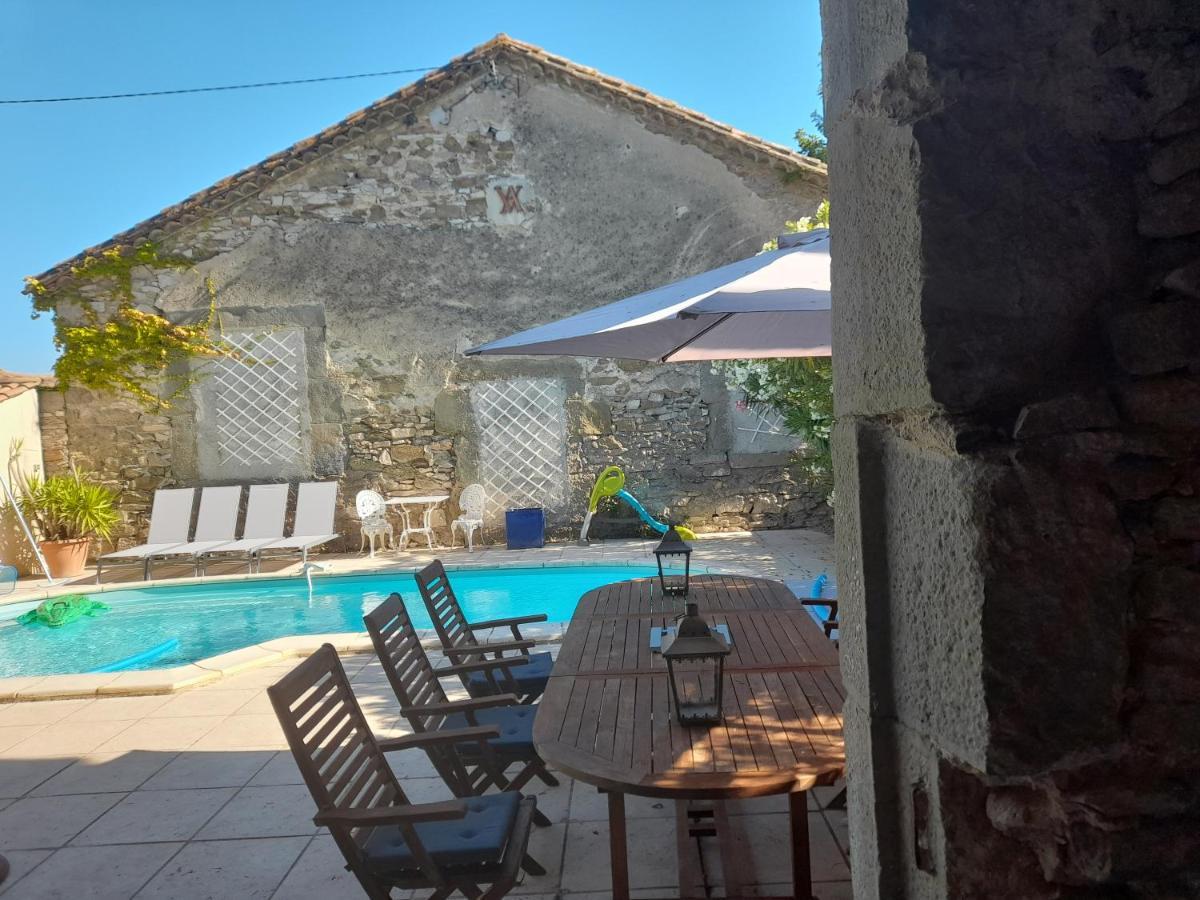 Le Gite De Sainte Valiere Piscine Et Spa Екстериор снимка